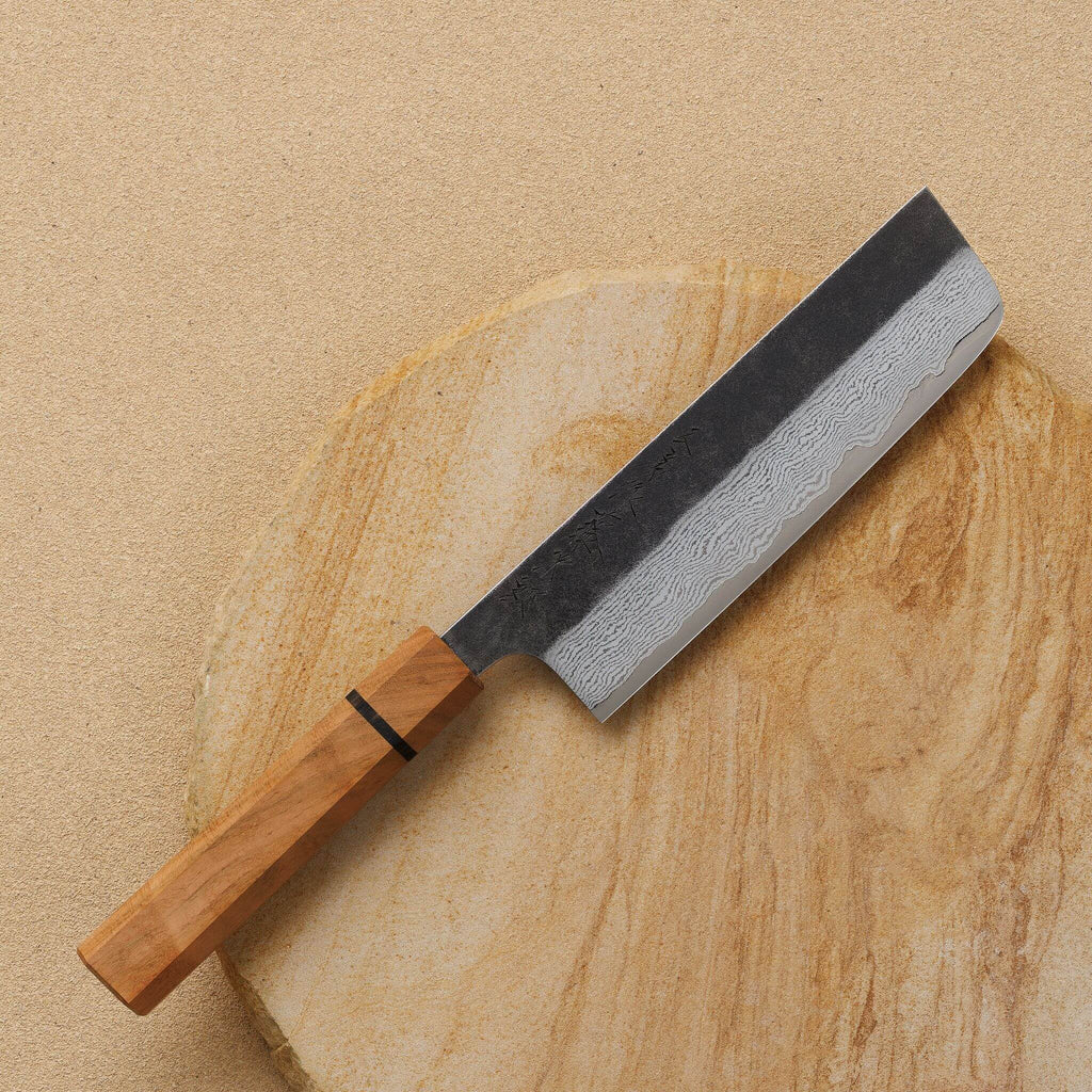 ＜直営店限定＞藤次郎 アトリエ 和包丁 菜切 165mm（サクラ）