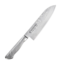 TOJIRO PRO ニッケルダマスカス鋼 三徳 170mm
