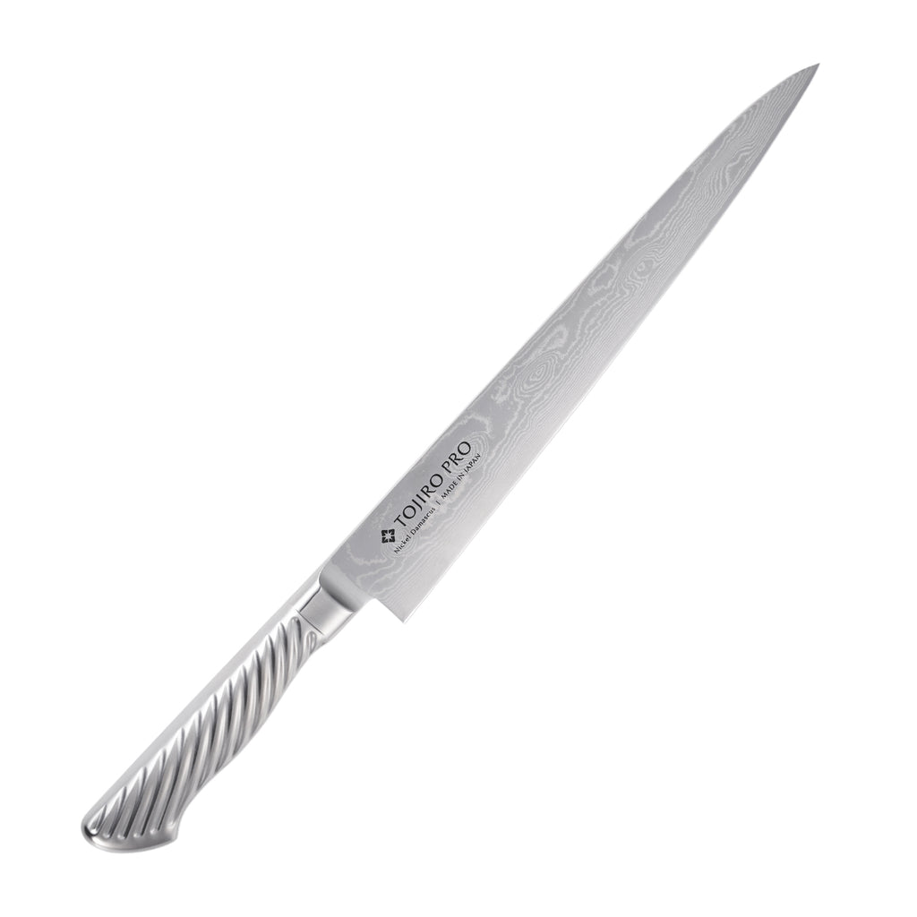 TOJIRO PRO ニッケルダマスカス鋼 筋引 240mm
