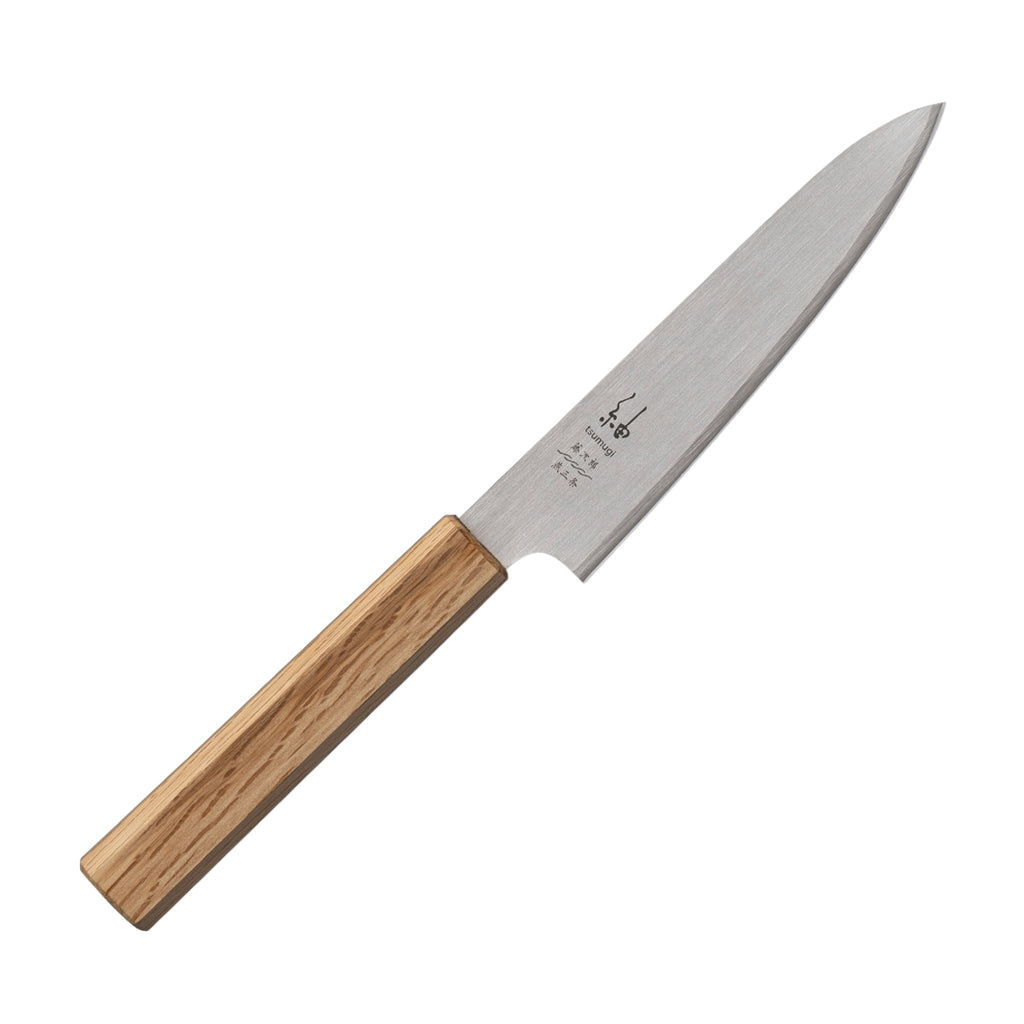 ＜直営店限定＞藤次郎 紬 ペティナイフ 135mm