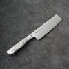 TOJIRO PRO 菜切 165mmの別角度からのフォルムと美しい刀身。